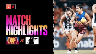 Brisbane Lions v Collingwood Highlights  Round 10 S7  AFLW [upl. by Twum553]