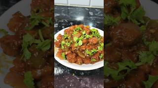 Soyabean Chilli manchurian  Soya Chilli Recipe from Shree kitchen😍 shors soyabean [upl. by Opiuuk71]