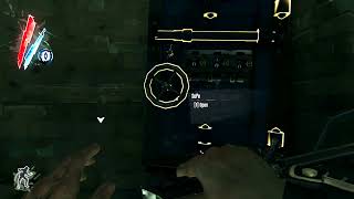 Dishonored  backyard safe combination is 203 walkthrough [upl. by Salas]