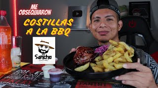 ASMR COMIENDO COSTILLAS A LA BBQ [upl. by Ennairod]