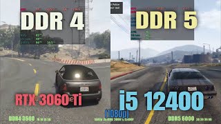 GTA V Ddr5 vs Ddr4 [upl. by Friedrick]