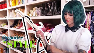 PERFEKT ORGANISIERT 👗👠👛 Ordnungssystem für den begehbaren Kleiderschrank  ORGANIZE N STYLE  sixx [upl. by Ane]