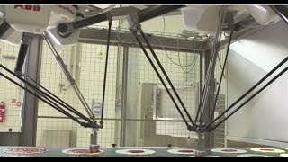 ABB Robotics  Pizza Making with ABB FlexPickers [upl. by Goggin424]