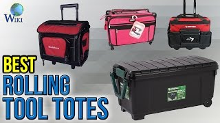 8 Best Rolling Tool Totes 2017 [upl. by Nevak]