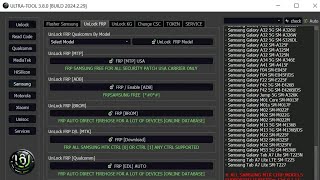 Samsung FRP Tool  Samsung Frp Bypass One Click 🔥 New Unlock Tool  Ultra Tool Update [upl. by Catie785]