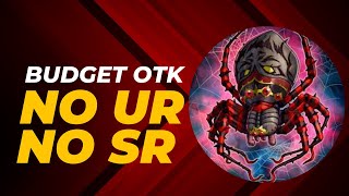 Budget OTK For XYZ Cup  No URSR Deck Build YuGiOh Master Duel [upl. by Delle619]