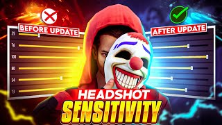 2024  BEST SENSITIVITY  FOR HEADSHOT  BEST SENSITIVITY IN FREE FIRE  FREE FIRE MAX [upl. by Cassiani]