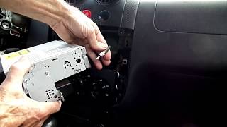 Chevrolet Aveo Radio Removal [upl. by Eidnim]