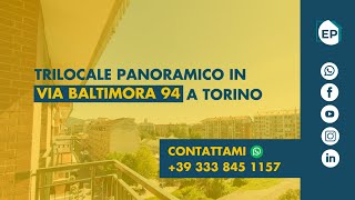 Via Baltimora  trilocale panoramico [upl. by Imled]