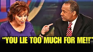 Joy Behar SHUT DOWN By Ben Carson After Asking This ONE Question Live [upl. by Droflim293]