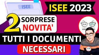 ISEE 2023❗ 2 SORPRESE e NOVITà ⚡ tutti documenti necessari GIACENZE REDDITI RINNOVO anno riferimento [upl. by Schnorr]