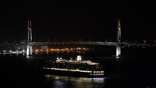 ウエステルダム  Westerdam  離岸・出航（横浜港大さん橋） 4K2024年9月21日 [upl. by Asilehs]