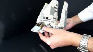 Lego 7166 Imperial Shuttle playability [upl. by Yanehc]