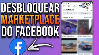 COMO DESBLOQUEAR MARKETPLACE DO FACEBOOK [upl. by Namurt]