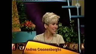 Bloopers Andrea Croonenberghs 😆 [upl. by Lyrrehs]