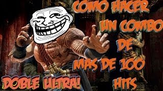 Killer Instinct  COMO HACER UN COMBO DE MAS DE 100 HITS CON DOBLE ULTRA  Xbox One [upl. by Ridglea589]