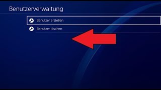 So lösche ich einen Benutzer auf der PS4 [upl. by Enellek153]