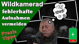 Keine Aufnahmen auf der Wildkamera  Tipps und Lösungsansätze [upl. by Stephania]