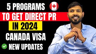 Breaking news  New Canada PR program 2024  GET CANADA PR EASILY IN 2024  Canada IRCC Update 2024 [upl. by Morley]