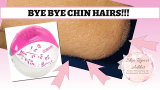 Bye Bye Chin Hairs Conair Total Body Epilator [upl. by Nytsua]