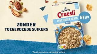 Quaker Cruesli® Zero Sugar Added [upl. by Haek]