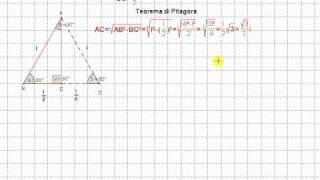 triangolo 30Â° 90Â° 60Â° [upl. by Radec]