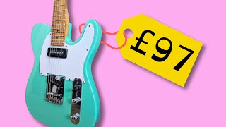 A £97 guitar cant be good can it Fazley Sunset Tempest 90 Telecaster [upl. by Ttennaj]