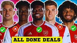 ALL ARSENAL DONE DEALS  PART ONE [upl. by Ibrad666]