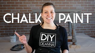 How to Chalk Paint Furniture  Beginners Guide to Chalk Paint amp Wax [upl. by Maire45]