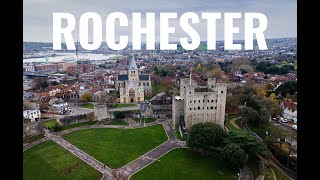 Rochester Castle Rochester Cathedral and Upnor Castle in 4k [upl. by Thomas68]