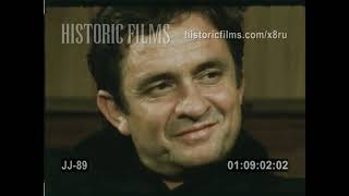 1971 Johnny Cash MEMPHIS Interview [upl. by Nihsfa]