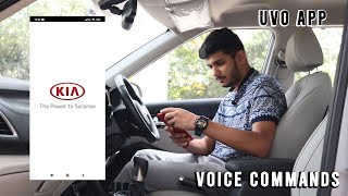 KIA UVO App  VOICE COMMANDS  EXPLAINED [upl. by Halley]