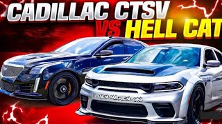 CTSV vs Hellcat Race 1 [upl. by Kathlene]