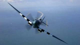 World War Two Live Original Aircraft Sound Recording Merlin start up amp flypast [upl. by Haimaj107]