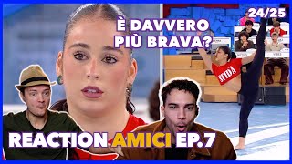 Eliminazione SHOCK Reaction Amici ep7 [upl. by Ecinereb]