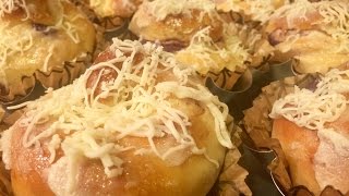 how to make ensaymada with ube macapuno filling [upl. by Morell500]