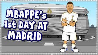 MBAPPES 1st DAY at REAL MADRID [upl. by Eceinert351]