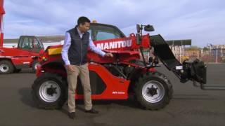 MANITOU NEW COMPACT TELEHANDLER MT 420 H [upl. by Aneetak257]