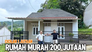 Rumah Minimalis Murah 200 Jutaan Cicilan 1 Jutaan Siapa Cepat Dia Dapat 6 Unit Lagi [upl. by Edmee989]