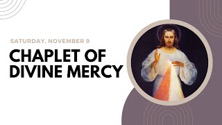 Chaplet of Divine Mercy  Saturday November 9 ❤️ Follow Along Virtual Rosary [upl. by Wharton]