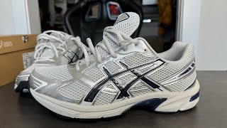 Asics Gel 1130 Glacier Grey Black On Feet Review [upl. by Eltsyek]