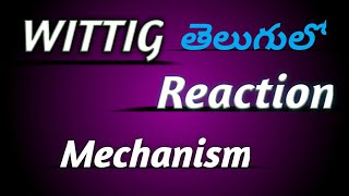 wittig Reaction named reaction in telugu amazing trick [upl. by Martreb]