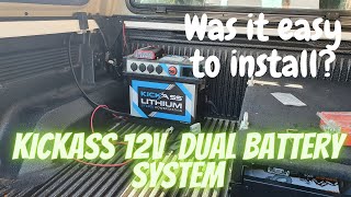 Kickass Dual Battery System install  Australian Direct  Every 4x4 owner needs this [upl. by Eimmot836]