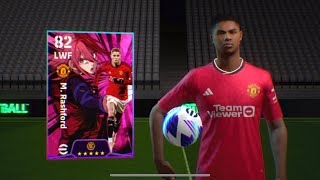 How To Upgrade Free M RASHFORD In Pes 24  BLUE LOCK Rashford Max Training Tutorial In Efootball 24 [upl. by Stover]