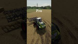 Noob vs Normal vs Pro  Farming Simulator 22 👀 farmingsimulator22 fs22 agriculture [upl. by Trace]