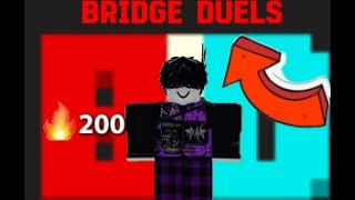 Roblox Bridge Duels TRYHARD  Review [upl. by Eenaffit]