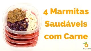 MARMITA SAUDÁVEL  Receita 5  Carne de Panela  Para a Semana  FIT [upl. by Valda919]