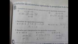 Respuestas del cuaderno de ejercicios unidad 5 lección 26 matemática 7° grado [upl. by Cassidy]