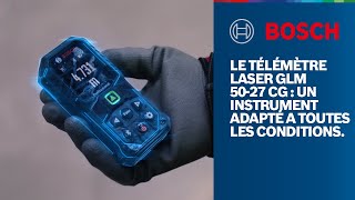 Le télémètre laser Bosch Professional GLM 5027 CG  un instrument adapté à toutes les conditions [upl. by Selemas]