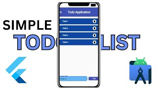 Flutter simple Todo App tutorial for beginner Source code [upl. by Mittel]